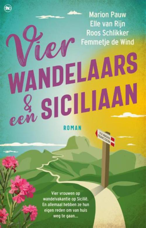 Dit is de afbeelding van het boek Vier wandelaars en een Siciliaan